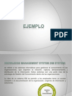 ADMINISTRACIÓN DEL CONOCIMIENTO_EJEMPLO