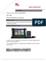 Xsara Picasso Dificultat en El Arranque PDF