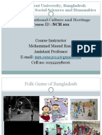 Course Title: Course ID: NCH 101: National Culture and Heritage