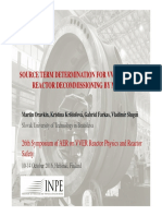 Source Term Determination For Vver-440/V230 Reactor Decommissioning by Mcnp5