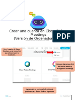 Crear Una Cuenta Webex Meetings