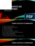 Basic Autocad Commands