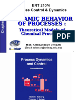 ERT 210/4 Process Control & Dynamics: Dynamic Behavior of Processes
