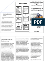 Triptico Sobre La Contabilidad en La Edad Contemporanea