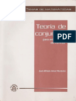 Amor, JosÃ© Alfredo - TeorÃ A de Conjuntos para Estudiantes de Ciencias PDF