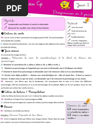 Alphas Progression En 3 Jours Sanleane Lb Pdf Pdf