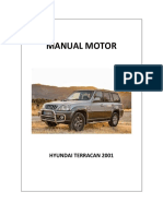 (TM) Hyundai Manual de Motor Hyundai Terracan 2001 PDF