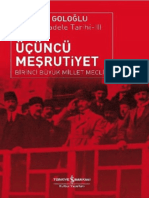 Mahmut Goloğlu - Üçüncü Meşrutiyet PDF