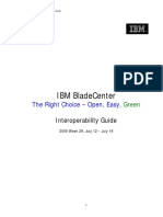 Ibm Bladecenter: The Right Choice - Open, Easy