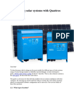 Configuring Solar Systems With Quattros and Multis