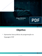 Boas práticas em PHP