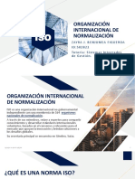 ISO organización internacional normalización historia objetivos estructura normas