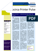 Quocirca Printer Pulse December 2010