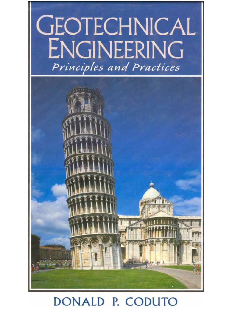 Otechnical Engineering (Donald P. Coduto) | PDF