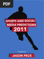 Download Sports Social Media Predictions 2011 by Jason Peck SN45868115 doc pdf