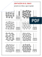 Representación en El Ábaco Decenas