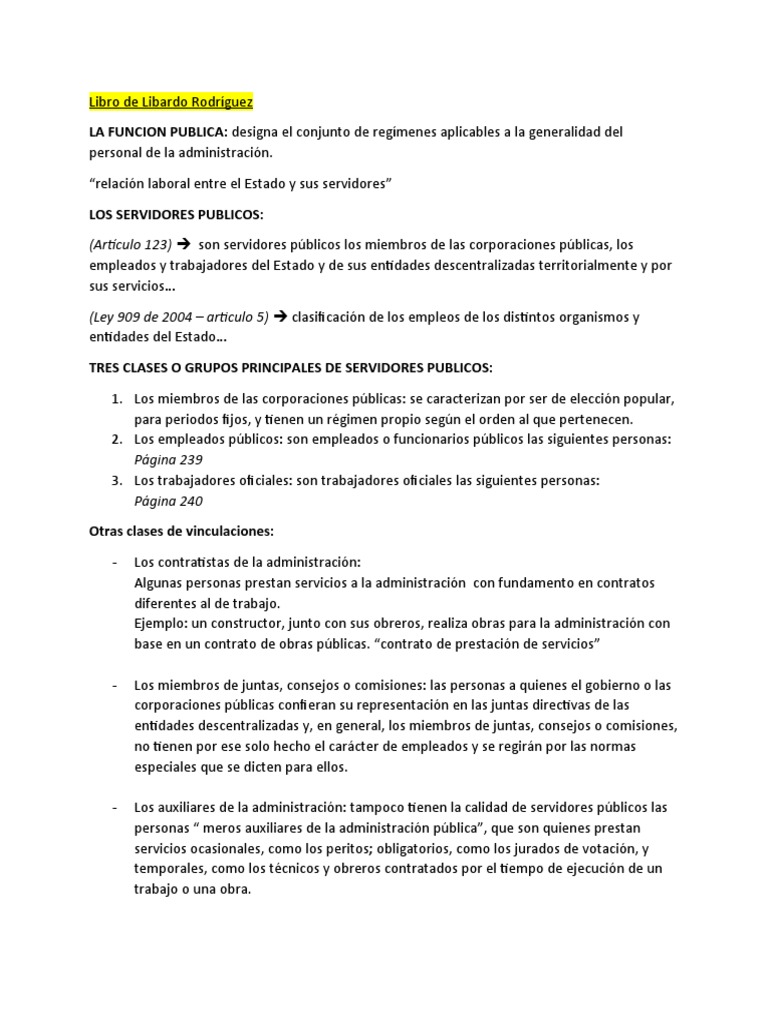 Libro de Libardo Rodríguez | PDF | Estado (política) | Responsabilidad