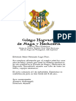 Carta Hogwarts