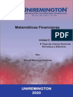Ejercicio Matematicas Unidad 2 Tarea Final