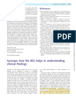 Syncope: How The EEG Helps in Understanding Clinical Findings