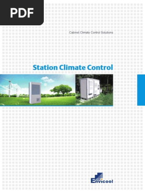 Envicool Cabinet Climate Control Solutions Pdf Pdf Air Conditioning Power Supply