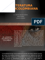 Literatura Afrocolombiana