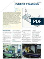 Friction Stir Welding d'Aluminium