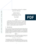 DUALIDAD-On Algebraic Hypersurfaces Invariant by Weighted Projective Foliations - Maurício Corrêa J