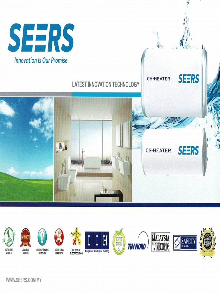 SEERS CH, CS Heater | PDF