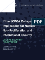 If The JCPOA Collapses ... 17122018 Max Hoell
