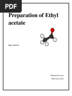 Download preparation of Ethyl Acetate by usman_uet08 SN45868986 doc pdf