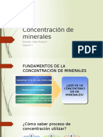 Clase - 1 - Fundamentos - Concentración - de - Minerales