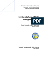 Intuitionistic Fuzzy MOORA PDF