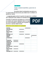 Estado de Resultados