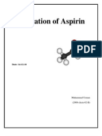 Download preparation of Aspirin by usman_uet08 SN45869100 doc pdf