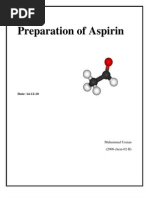 Download preparation of Aspirin by usman_uet08 SN45869100 doc pdf