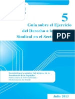 GUIA No. 5 Derecho A La Libertad Sindical PDF