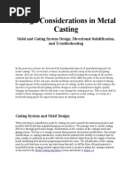 Download Design Considerations in Metal Casting by Loka Mech SN45869395 doc pdf