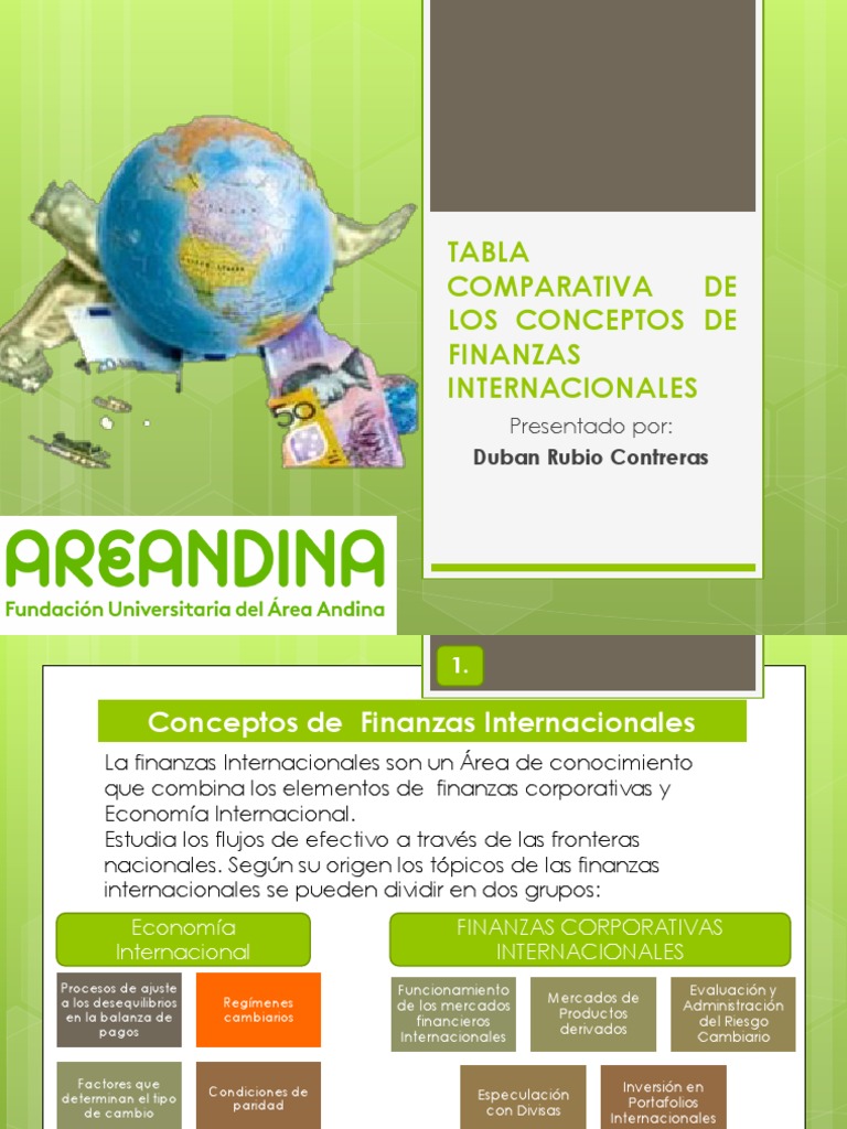 Conceptos Clave en Finanzas Internacionales | PDF | Finanzas ...