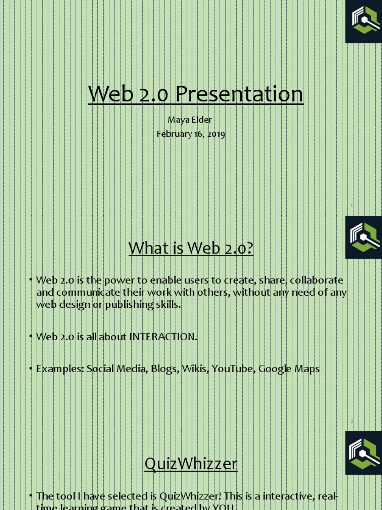 Cuin 3313 - Web 2 | PDF | Web 2.0 | World Wide Web
