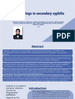 Oral Findings in Secondary Syphilis: Zela Puteri Nurbani 1506668694