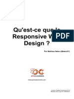 Qu Est Ce Que Le Responsive Web Design PDF