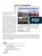 Día Internacional de Los Trabajadores PDF