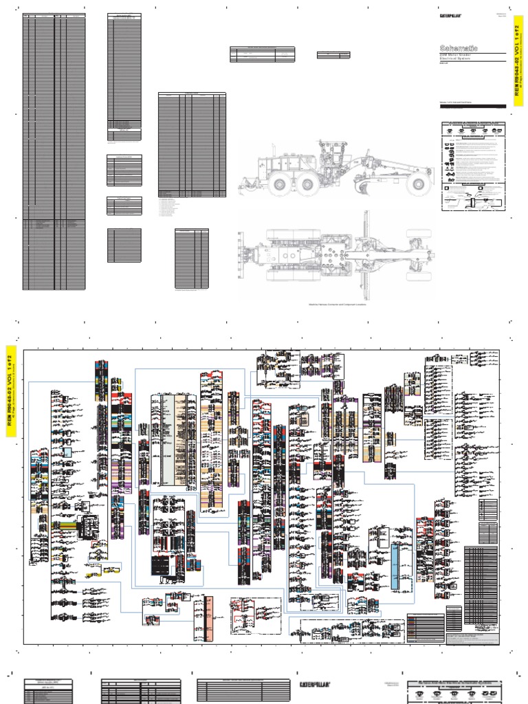 24M Motor Grader Electrical System: Harness and Wire Electrical ...