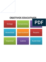 OBJETIVOS EDUCATIVOS Pioneros