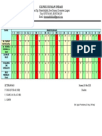 Jadwal Dinas Klinik Duman Indah Bulan Mei 2020