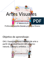 Clase Artes Visuales n3 Segundo Basico