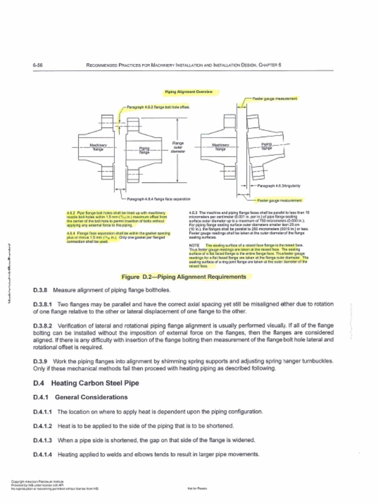Piping Flange Parallelism | PDF