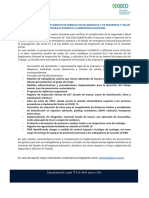 Sunafil Verifica El Cumplimiento de Normas Sociolaborales y de Seguridad y Salud en El Trabajo Durante La Emergencia Nacional