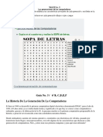 INFORMATICA La Historia de La Generacion de Las Computadoras 6 B, C.D, E, F